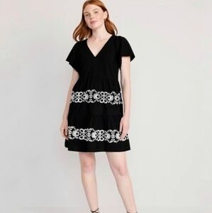 Old Navy Embroidered Boho Sundress